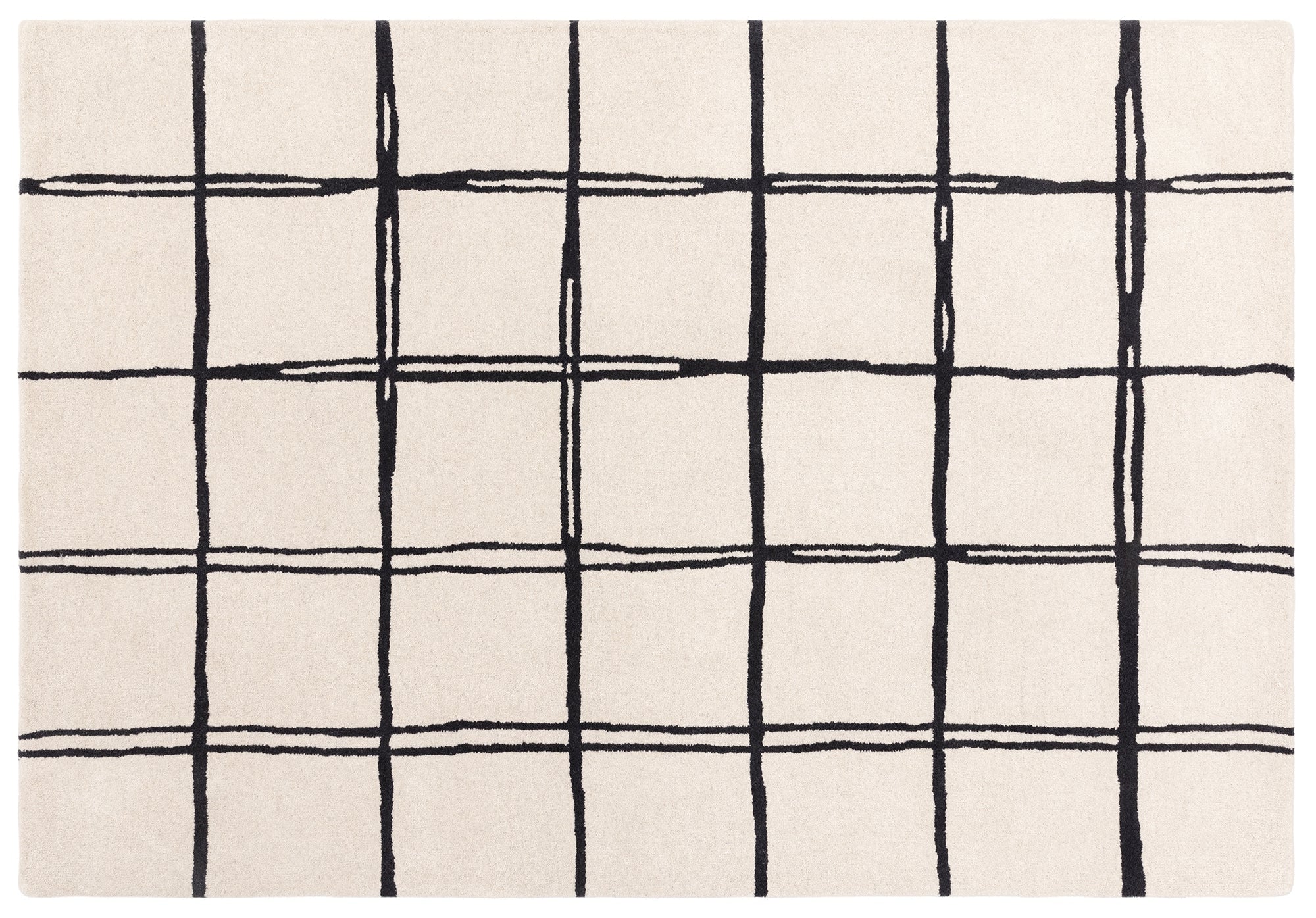 Albany Grid Monochrome Rug