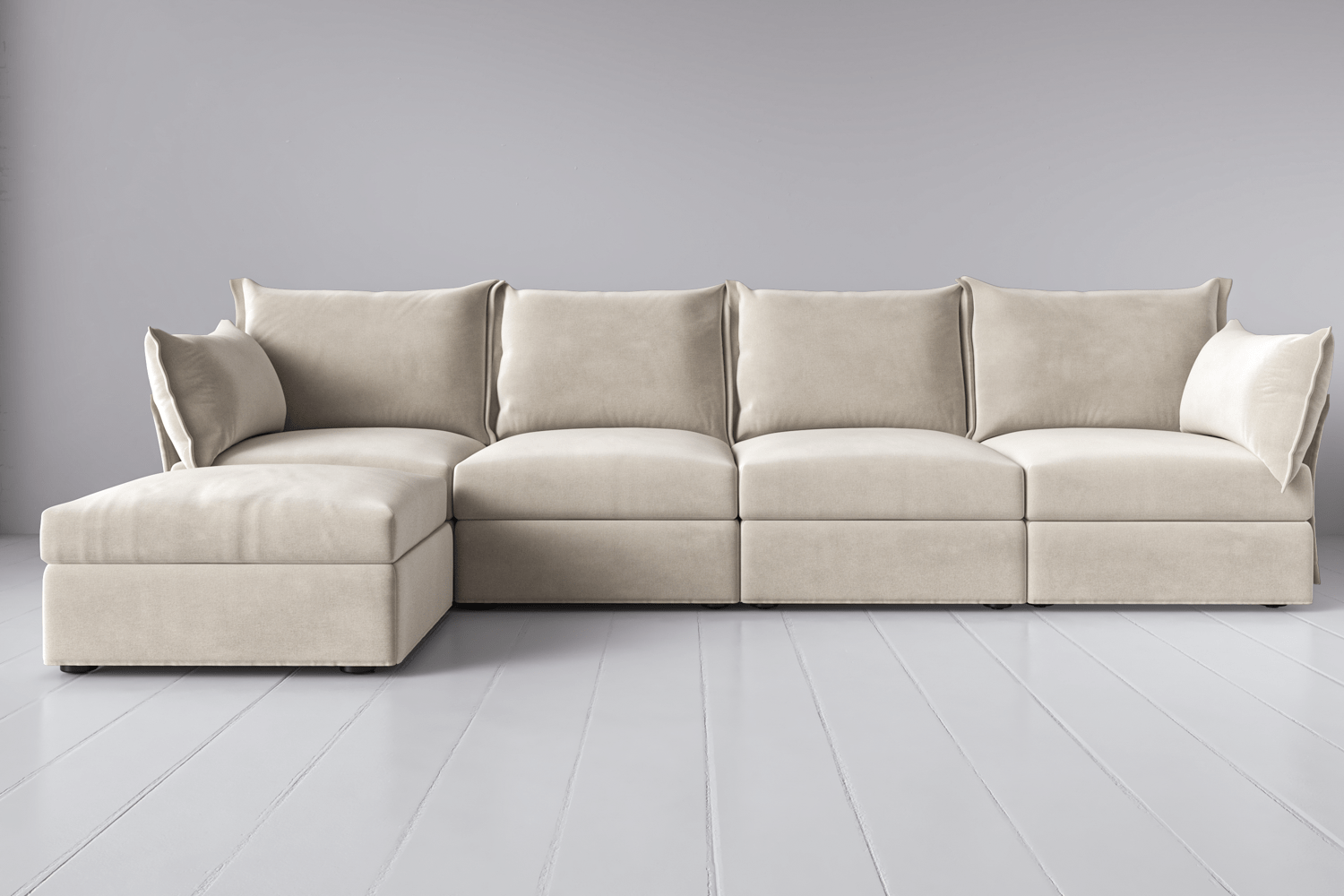 Model 06 4-Seater Left Chaise Sofa