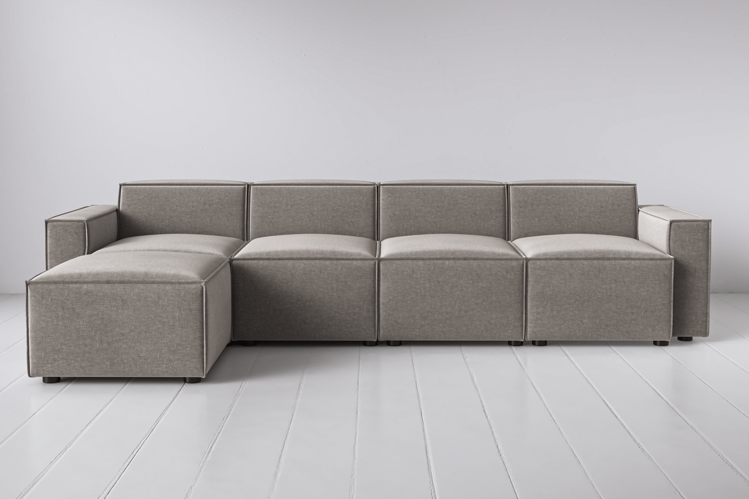 Modèle 03 Canapé 4 places avec méridienne gauche