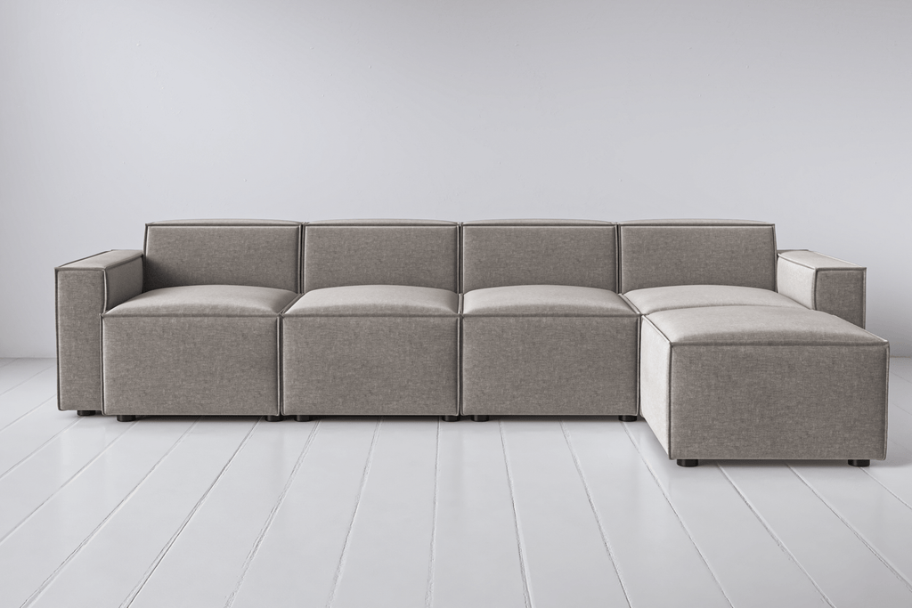 Modèle 03 Canapé 4 places avec méridienne à droite