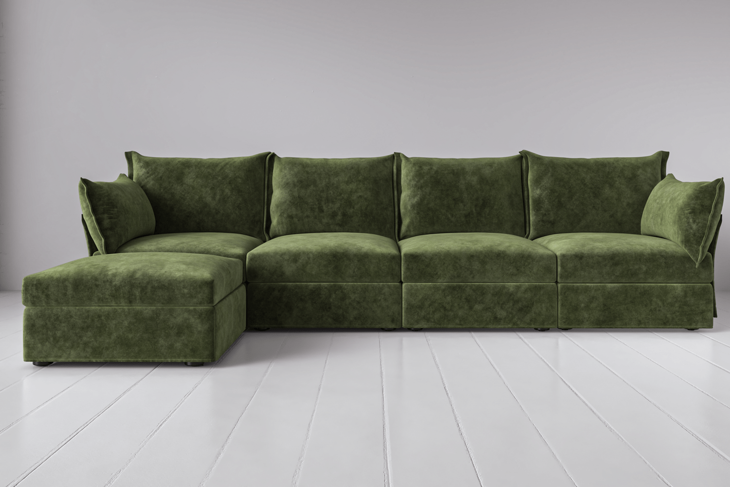 Model 06 4-Seater Left Chaise Sofa
