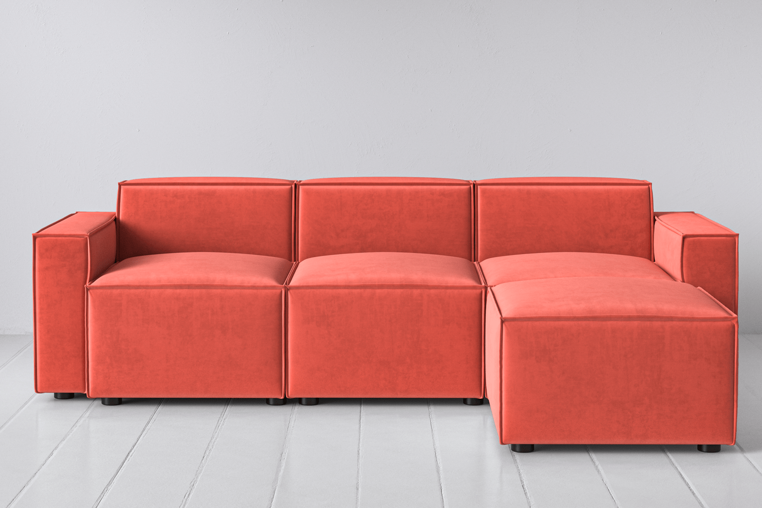 Modèle 03 Canapé 3 places avec méridienne à droite