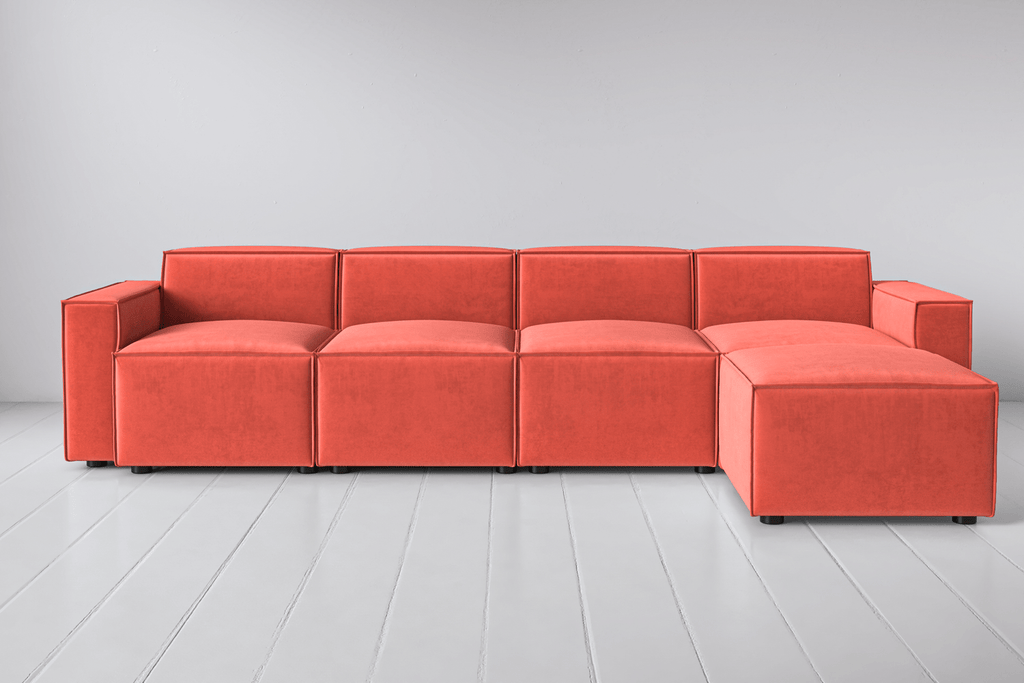 Modèle 03 Canapé 4 places avec méridienne à droite