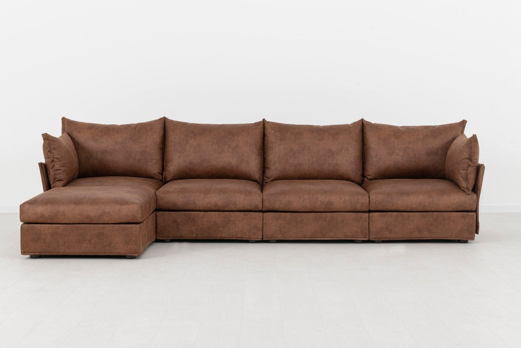 Modèle 06 Canapé 4 places avec méridienne gauche