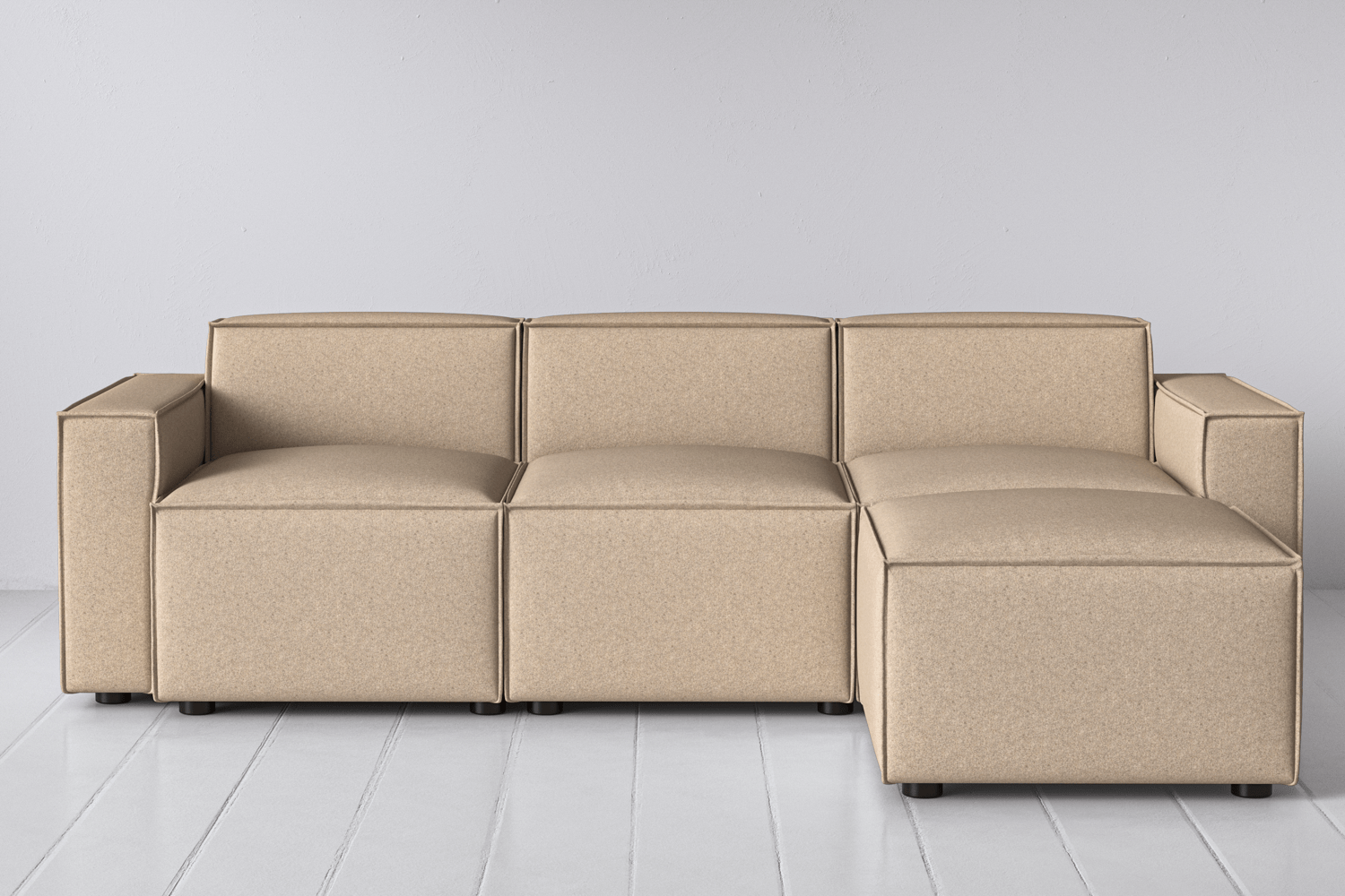 Modèle 03 Canapé 3 places avec méridienne à droite