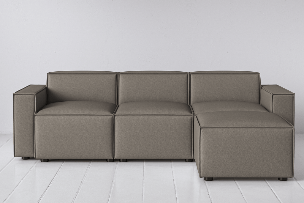 Modèle 03 Canapé 3 places avec méridienne à droite