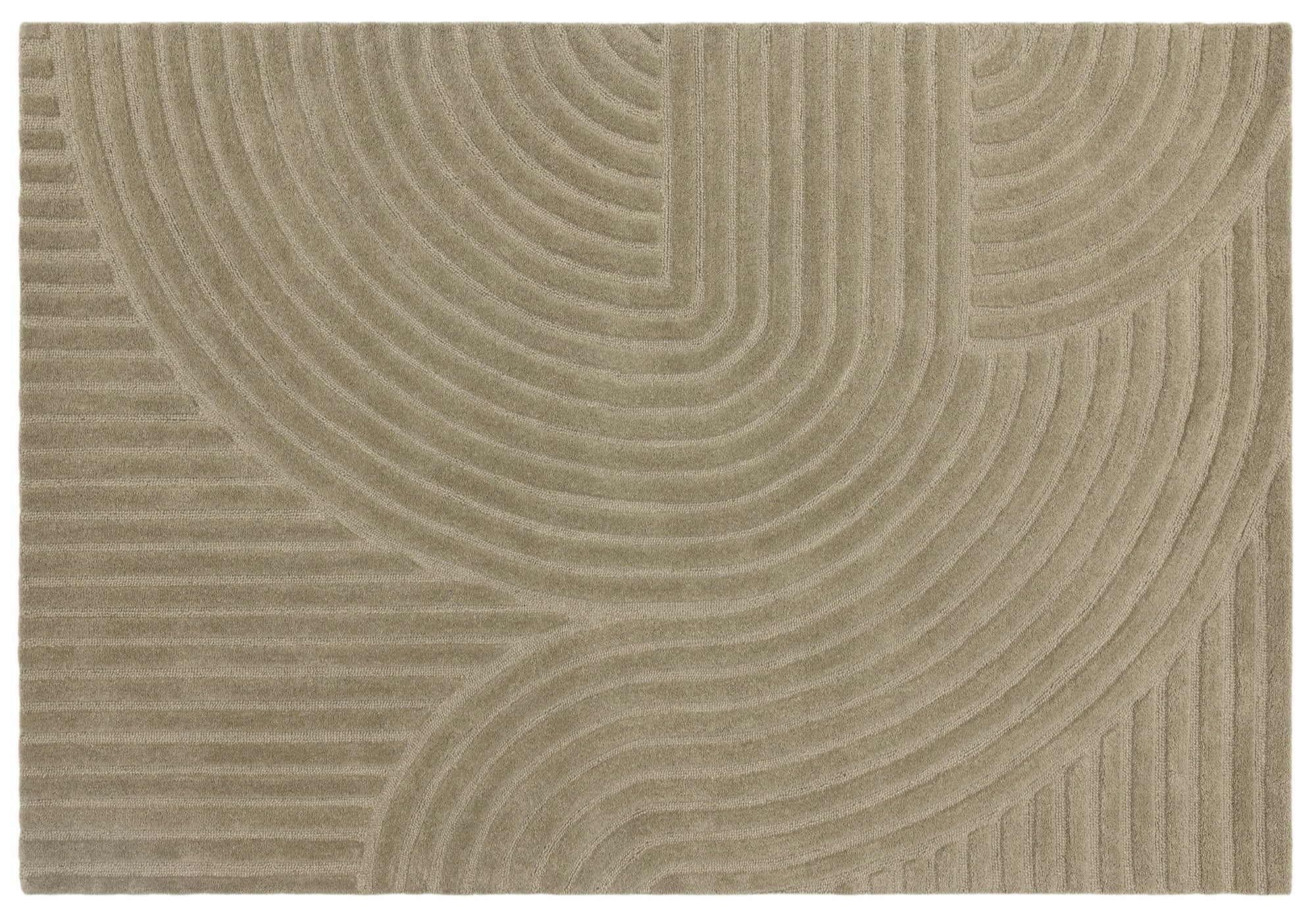 Tapis Hague Curve Sage