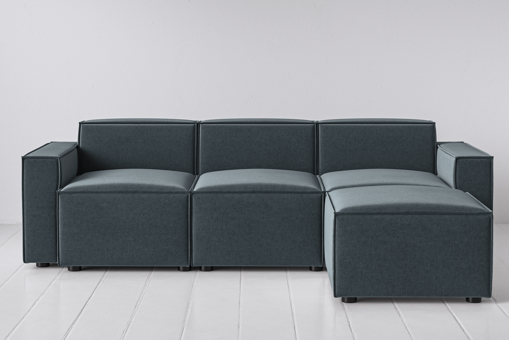 Modèle 03 Canapé 3 places avec méridienne à droite