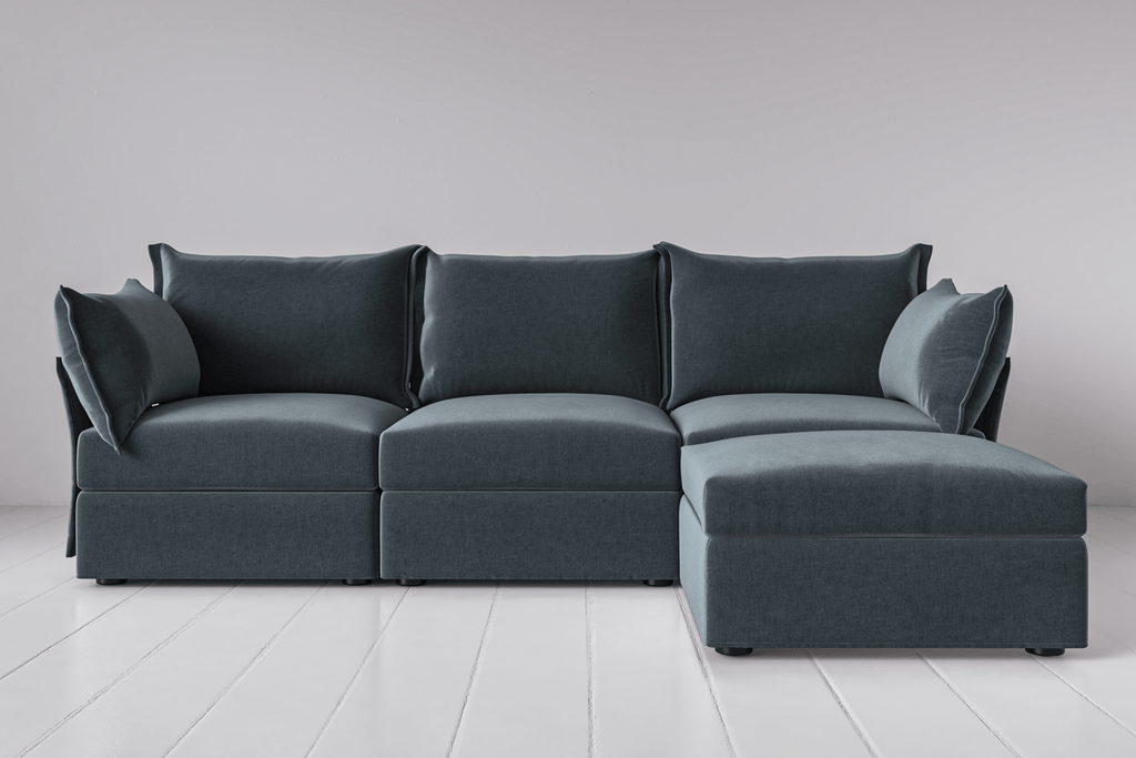 Modèle 06 Canapé 3 places avec méridienne à droite