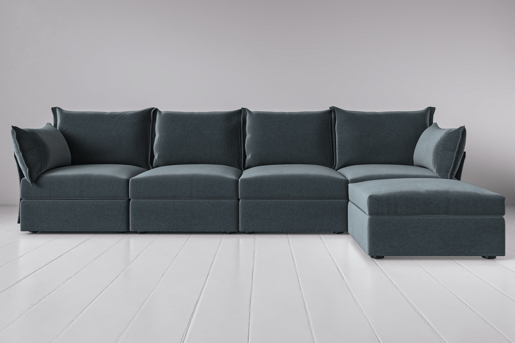 Modèle 06 Canapé 4 places avec méridienne à droite