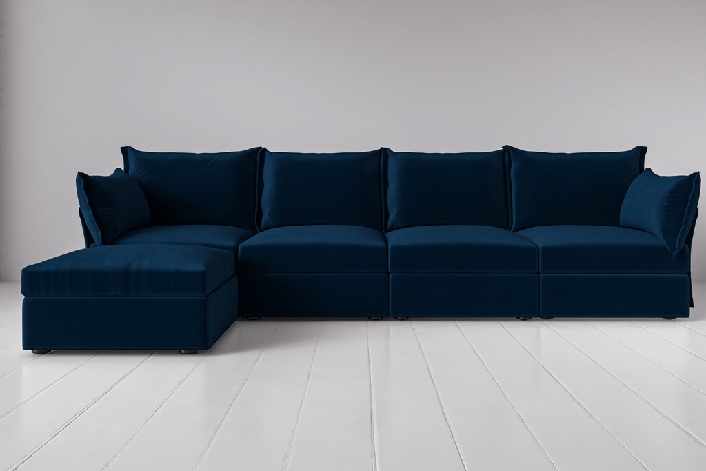 Modèle 06 Canapé 4 places avec méridienne gauche