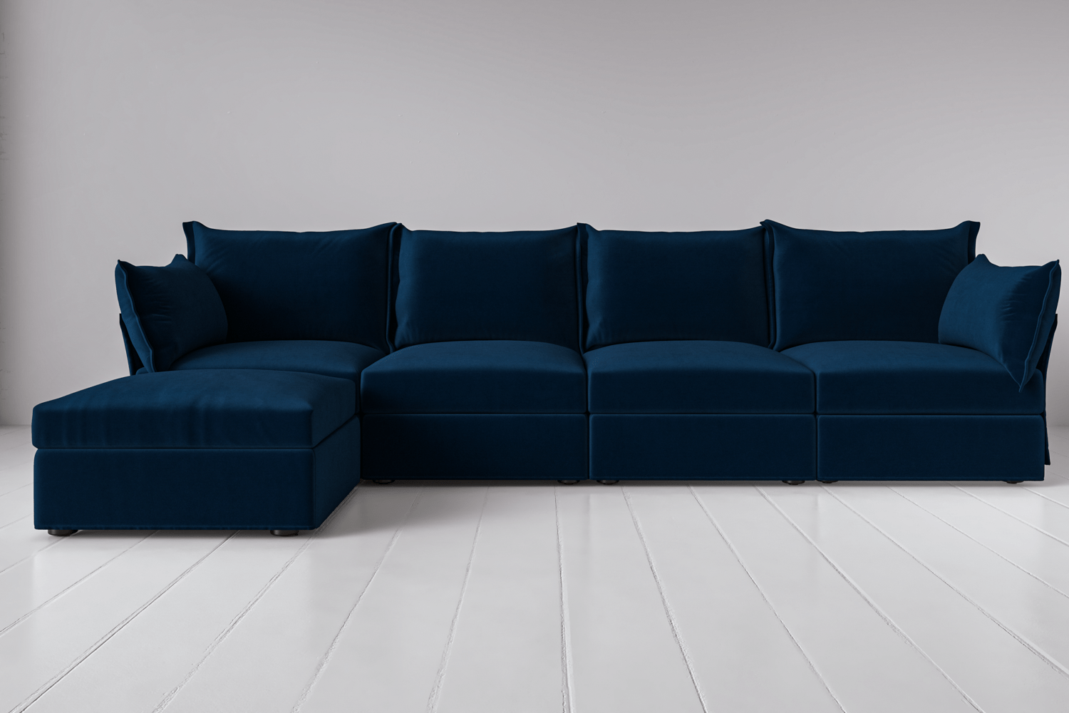 Modèle 06 Canapé 4 places avec méridienne gauche