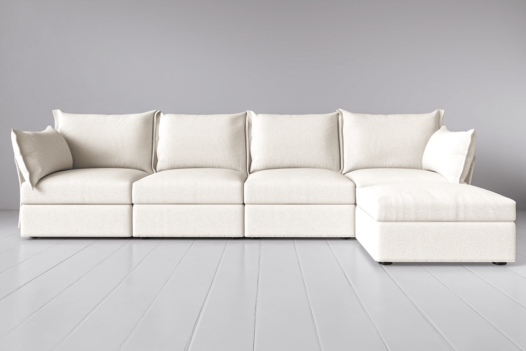 Modèle 06 Canapé 4 places avec méridienne à droite