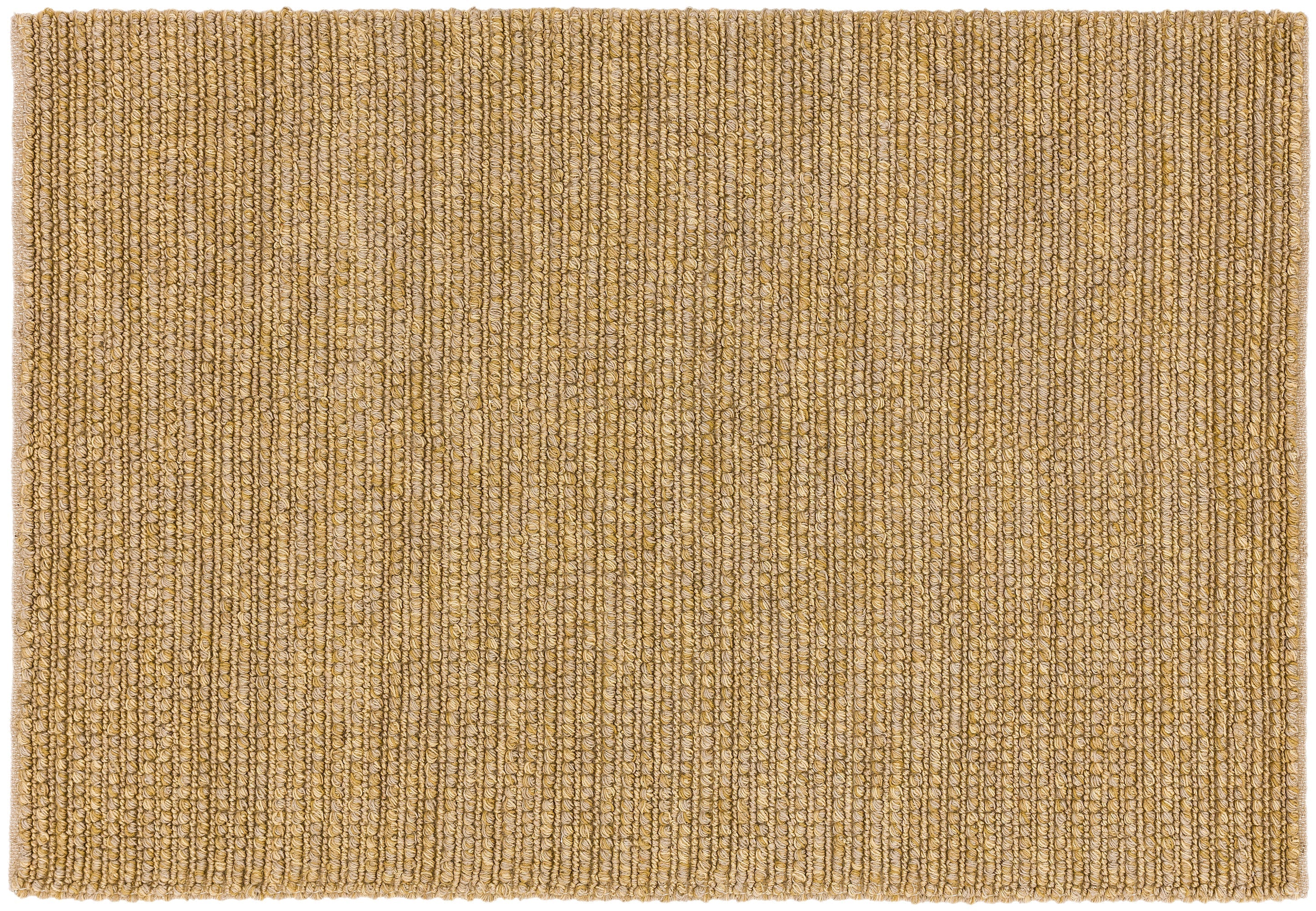 Tapis en jute bouclé, jute naturel tissé à plat