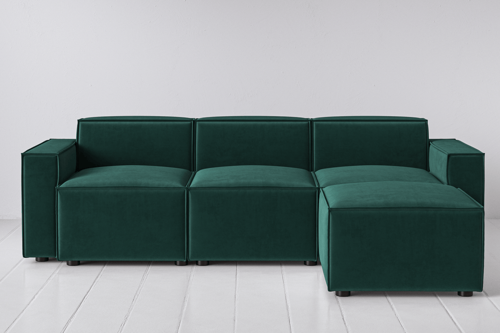 Modèle 03 Canapé 3 places avec méridienne à droite