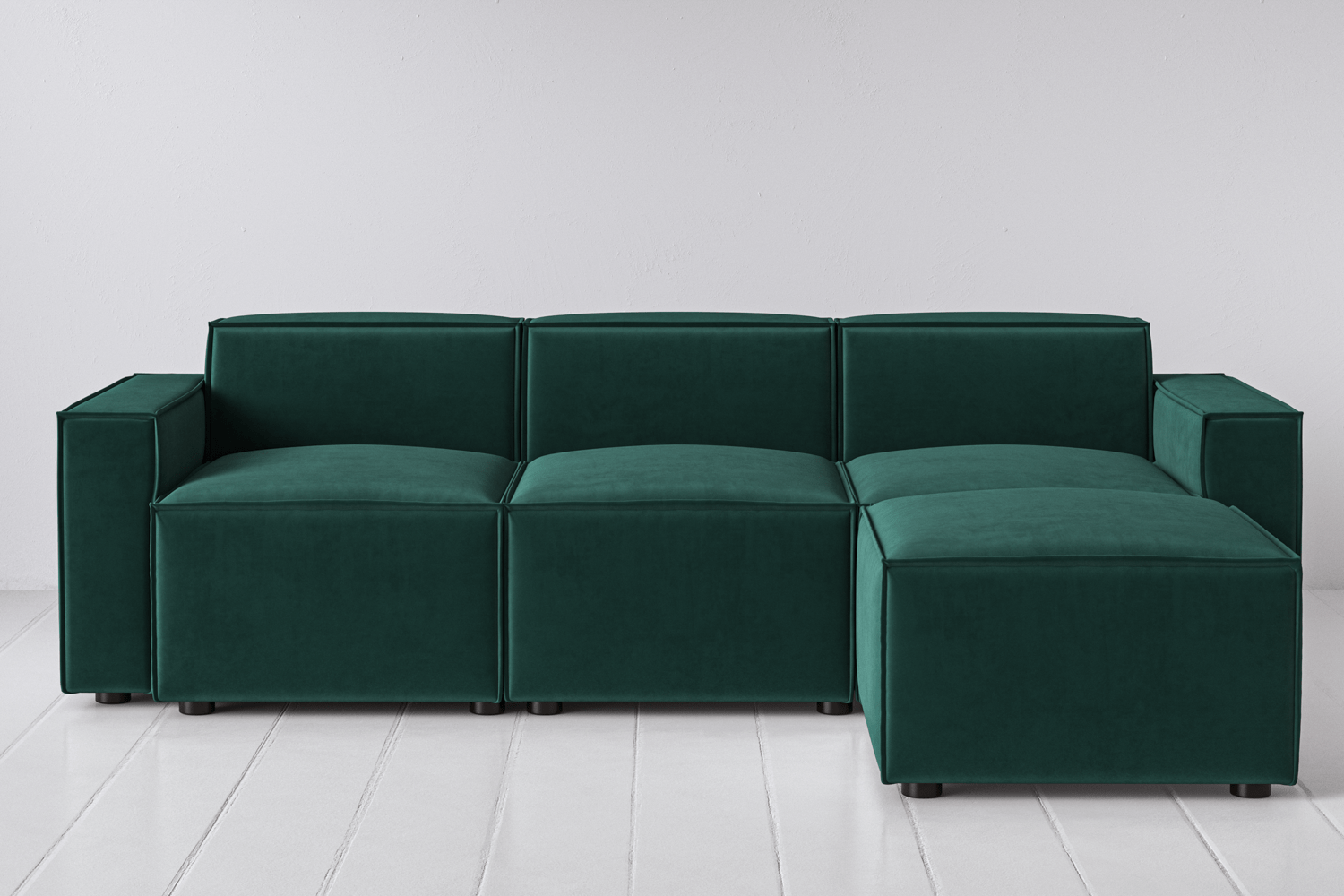 Modèle 03 Canapé 3 places avec méridienne à droite