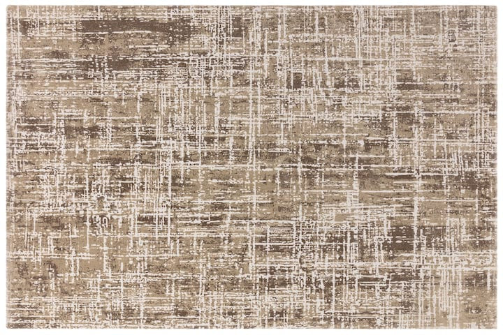 Tapis Kuza abstrait beige