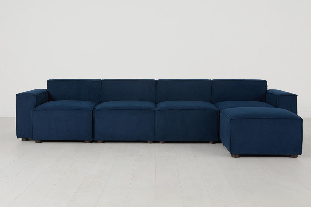 Modèle 03 Canapé 4 places avec méridienne à droite