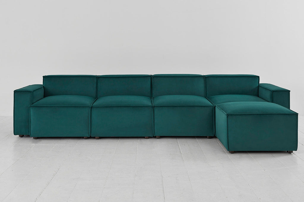 Modèle 03 Canapé 4 places avec méridienne à droite