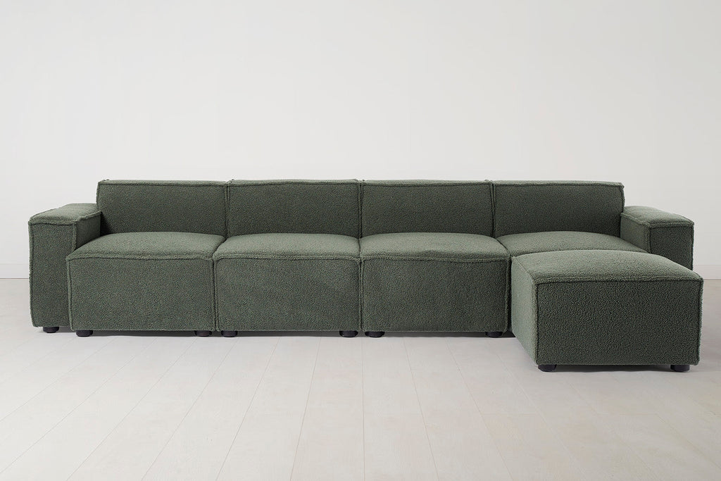 Modèle 03 Canapé 4 places avec méridienne à droite