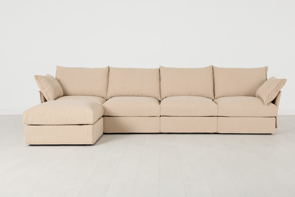 Modèle 06 Canapé 4 places avec méridienne gauche