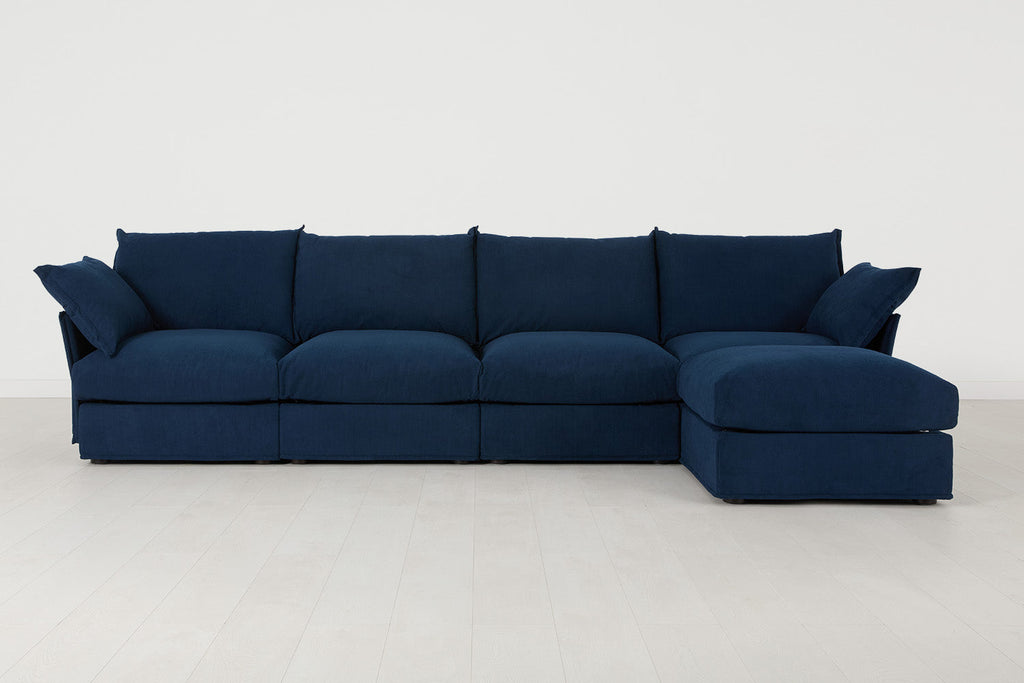 Modèle 06 Canapé 4 places avec méridienne à droite