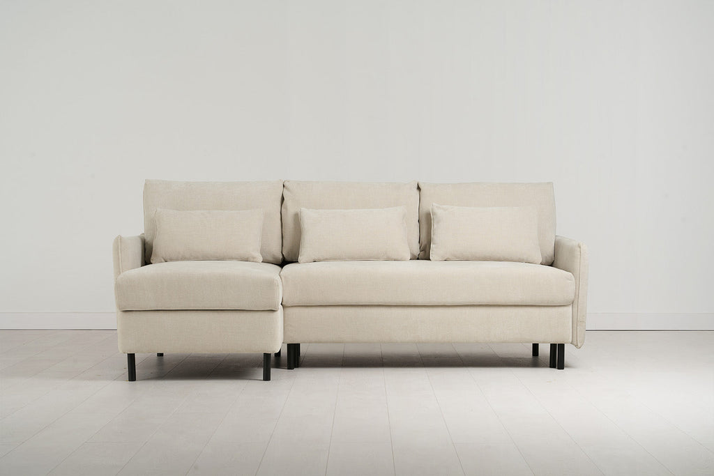 Modèle 12 Canapé-lit 3 places avec méridienne à gauche et rangement