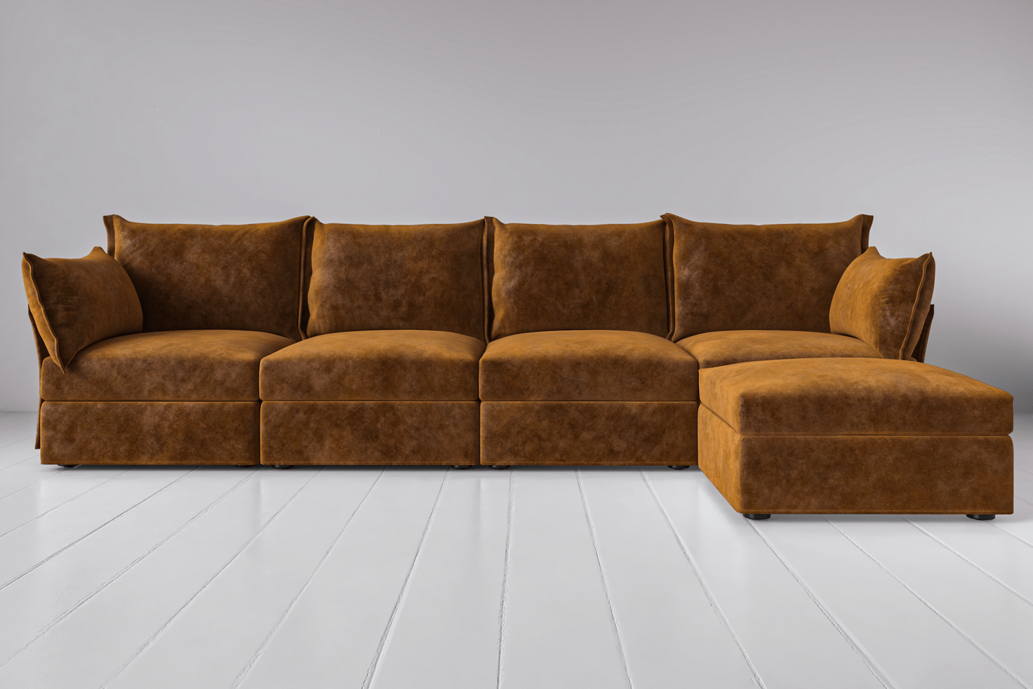 Model 06 4-Seater Right Chaise Sofa