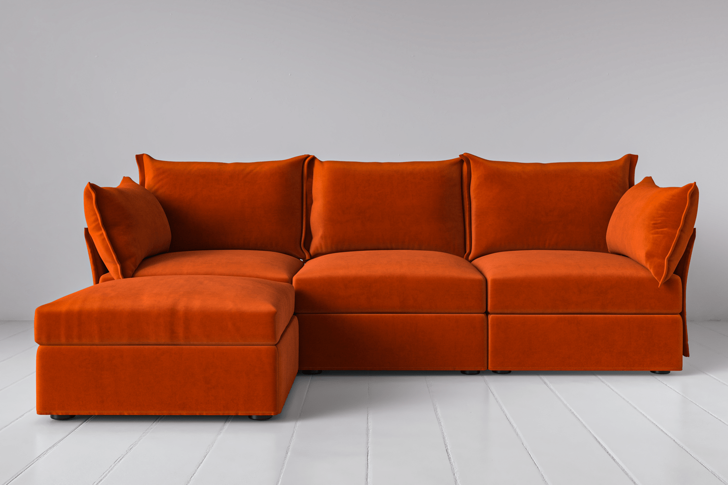 Modèle 06 Canapé 3 places avec méridienne gauche