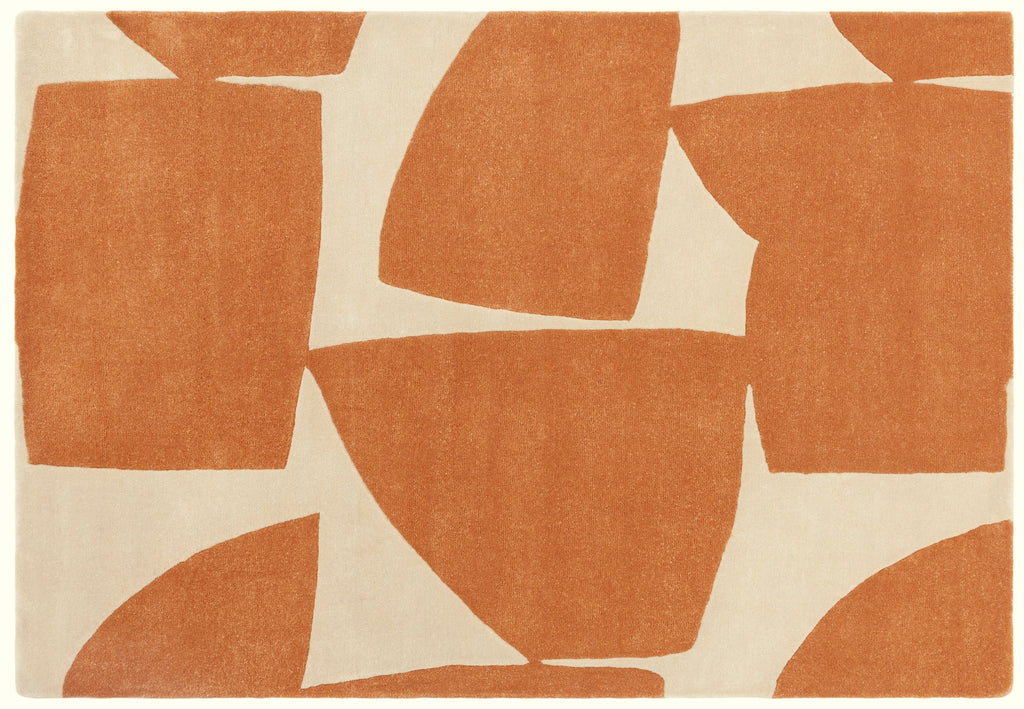 Tapis Romy 05 Cerf-volant Orange