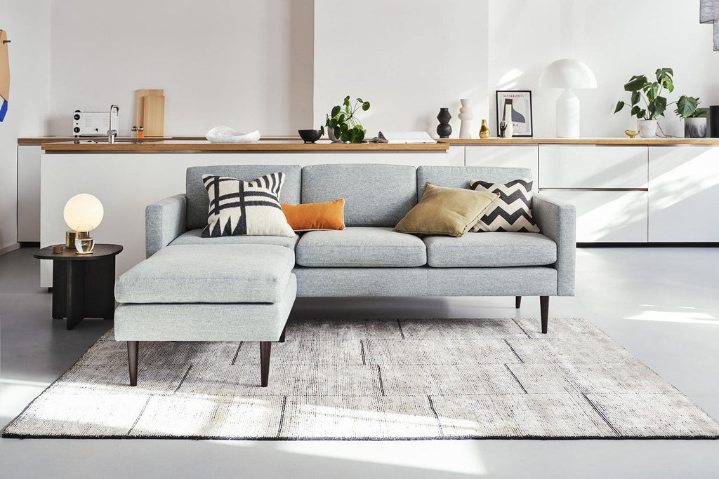 Modèle 01 Canapé 3 places avec méridienne à droite