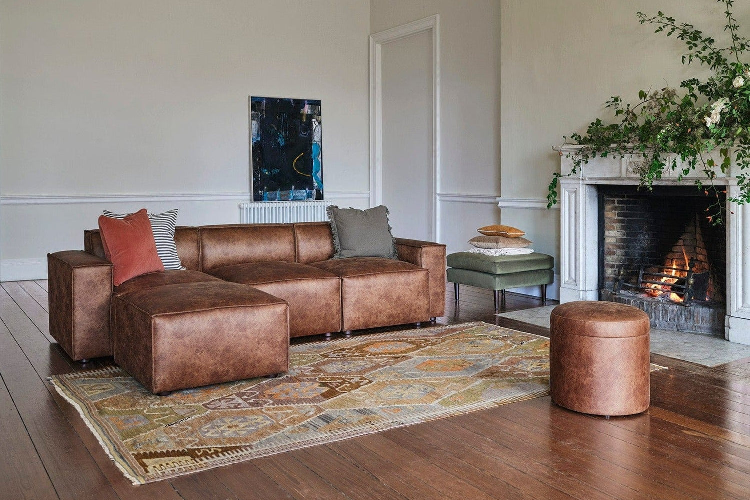 Modèle 03 Canapé 3 places avec méridienne gauche