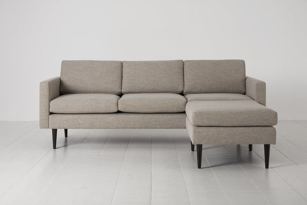 Modèle 01 Canapé 3 places avec méridienne à droite