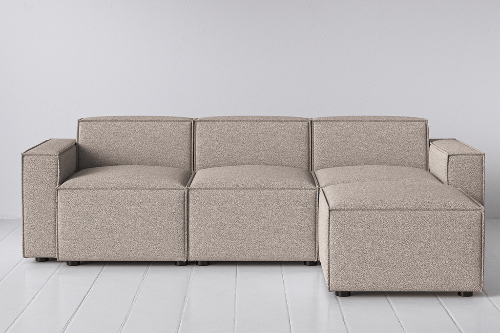 Modèle 03 Canapé 3 places avec méridienne à droite