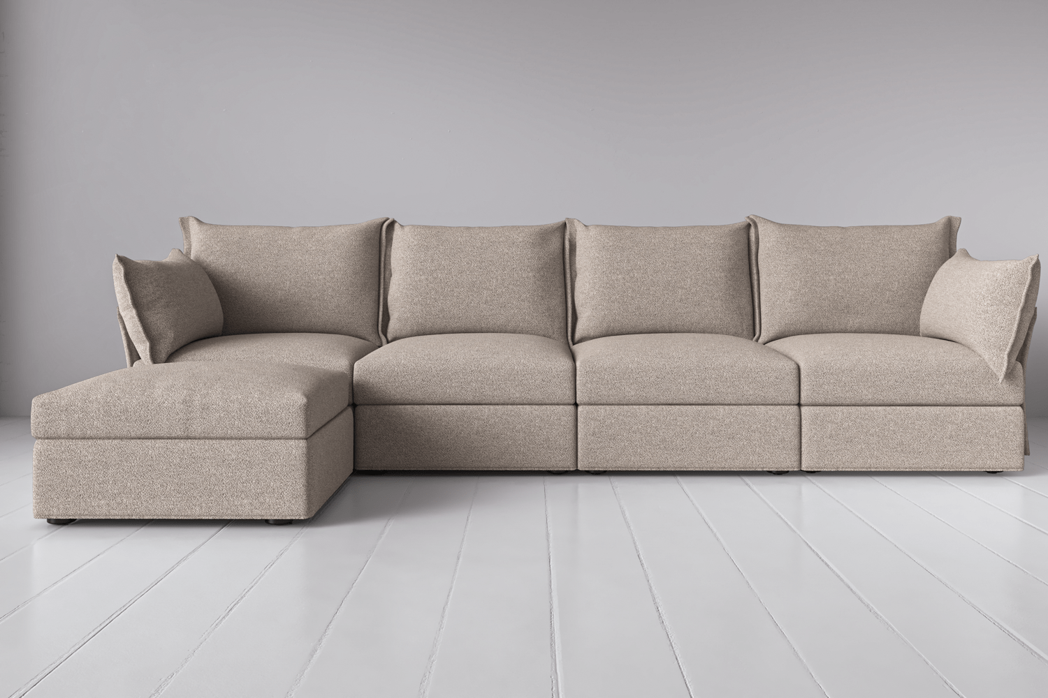 Modèle 06 Canapé 4 places avec méridienne gauche