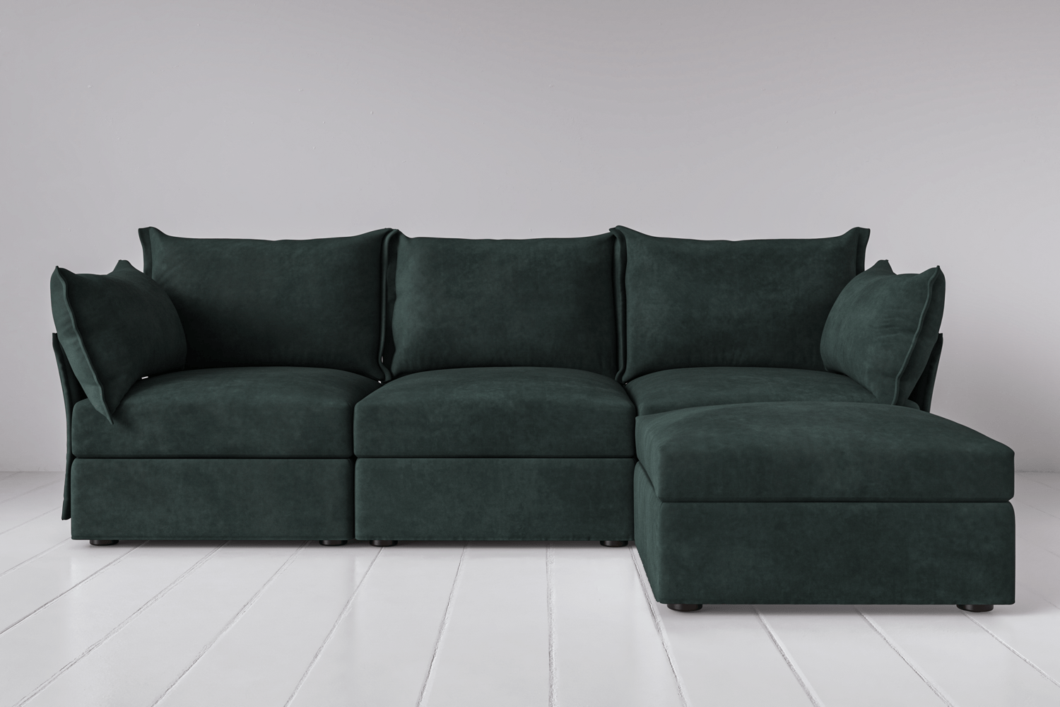 Modèle 06 Canapé 3 places avec méridienne à droite