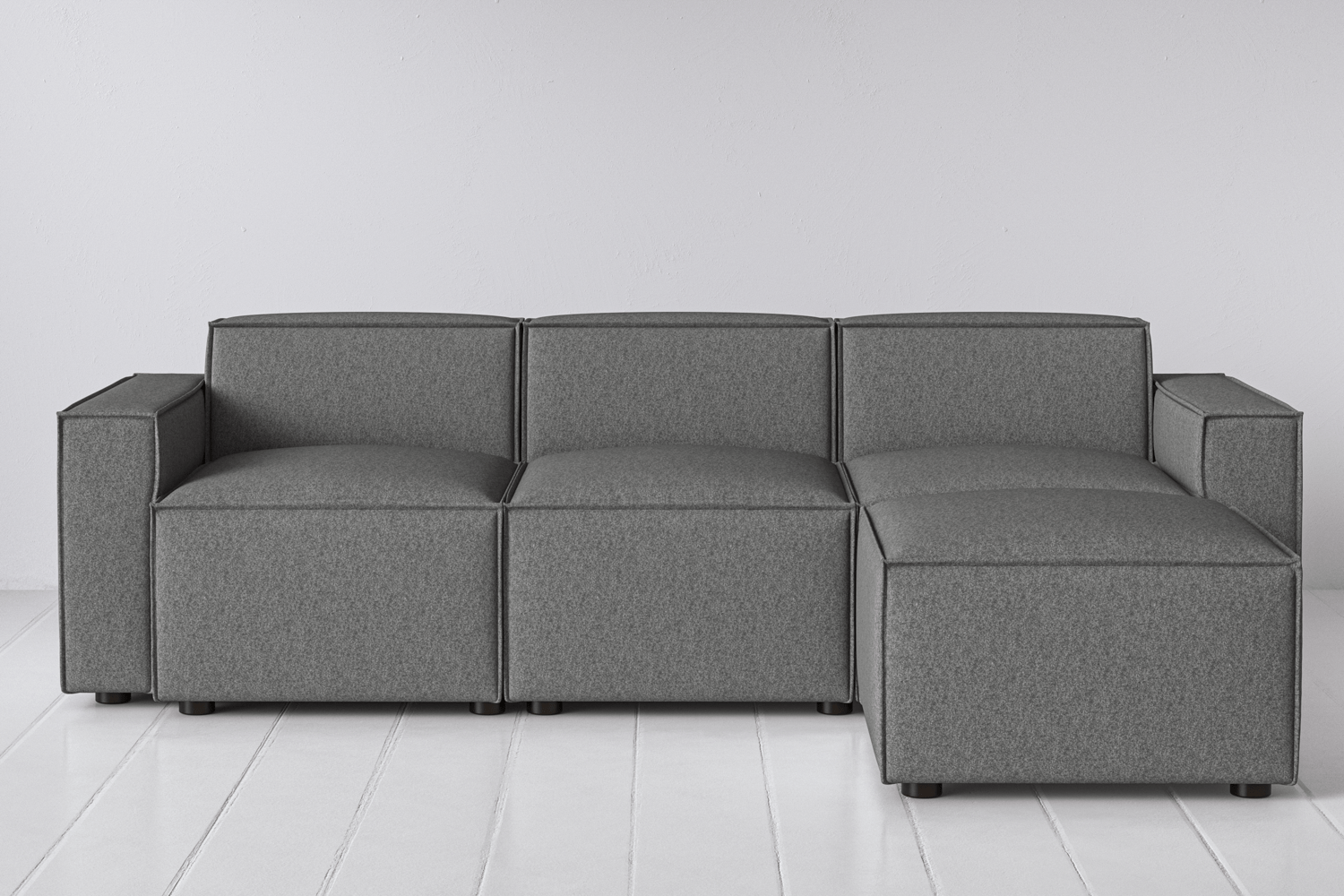 Modèle 03 Canapé 3 places avec méridienne à droite