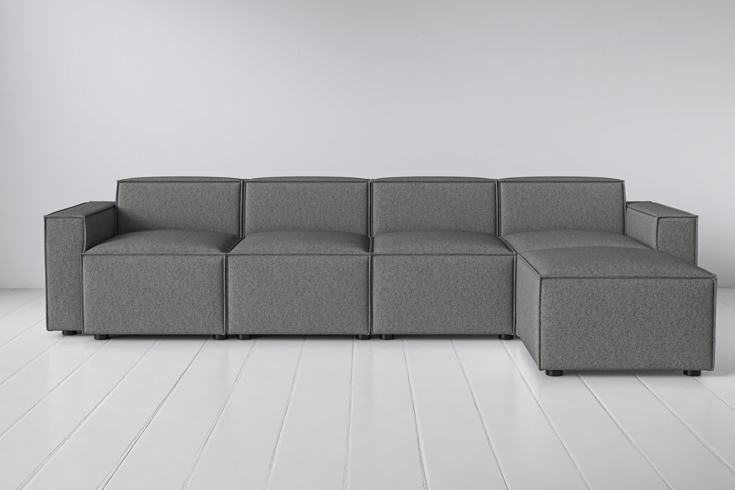 Modèle 03 Canapé 4 places avec méridienne à droite