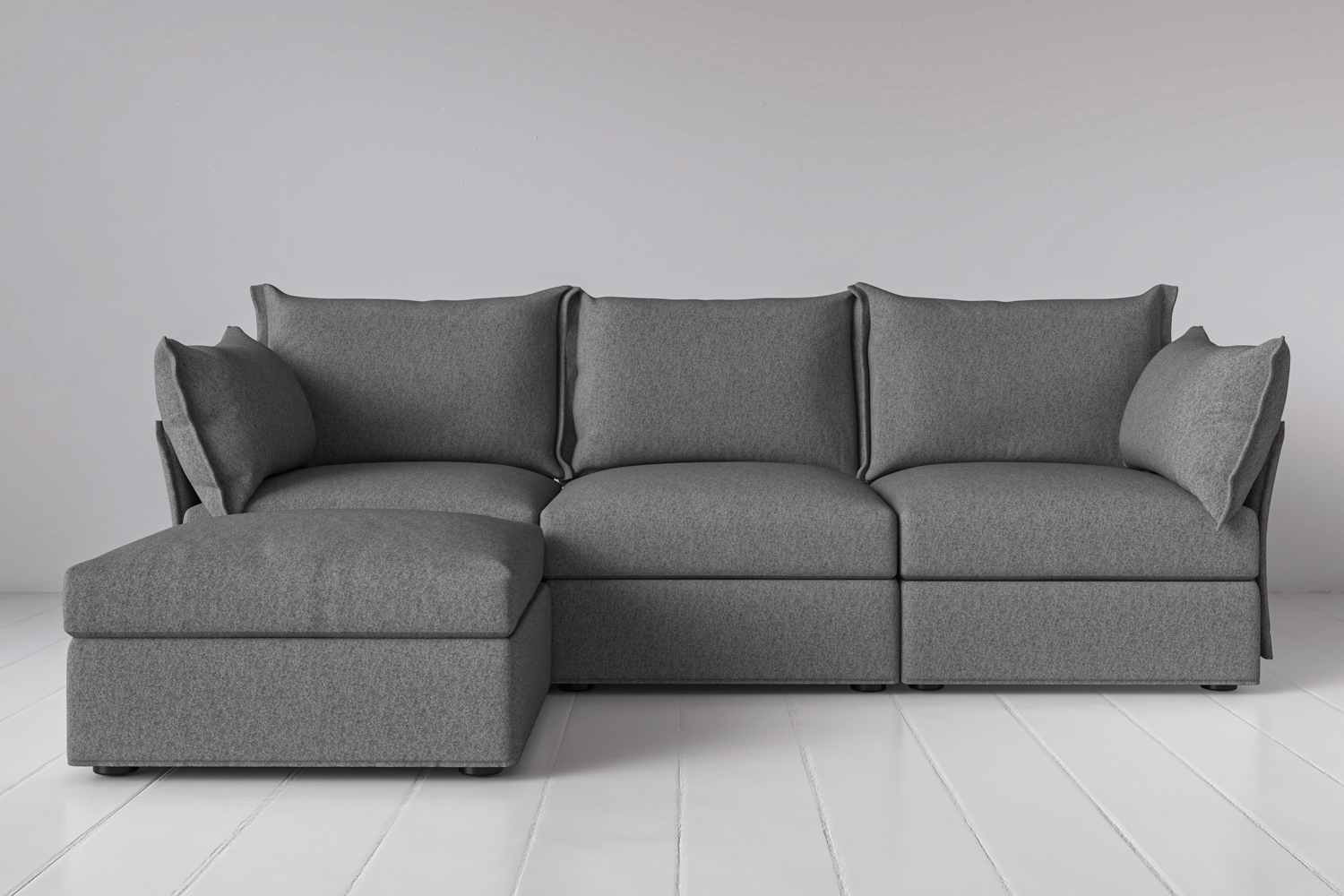 Modèle 06 Canapé 3 places avec méridienne gauche