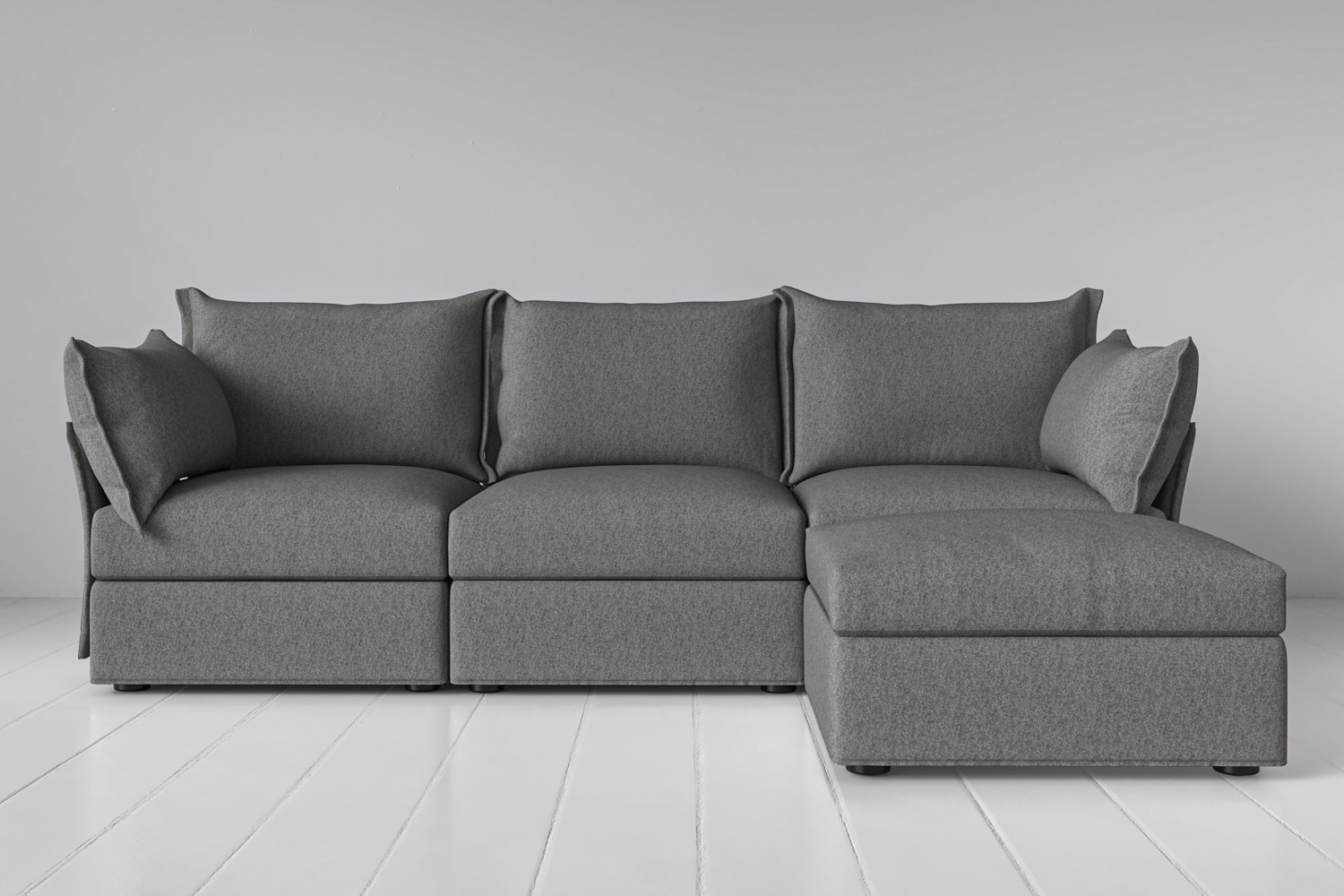 Modèle 06 Canapé 3 places avec méridienne à droite