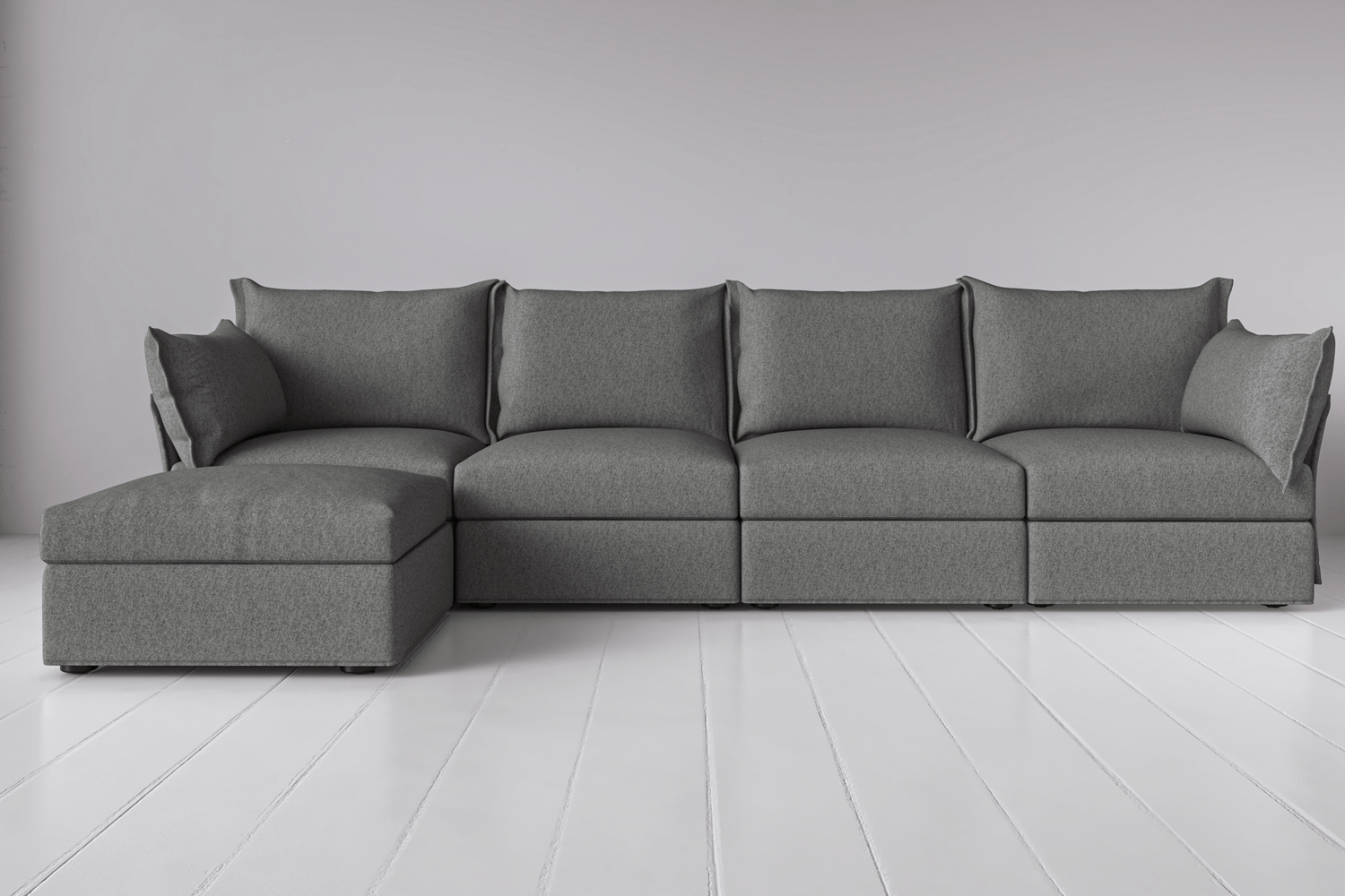 Modèle 06 Canapé 4 places avec méridienne gauche