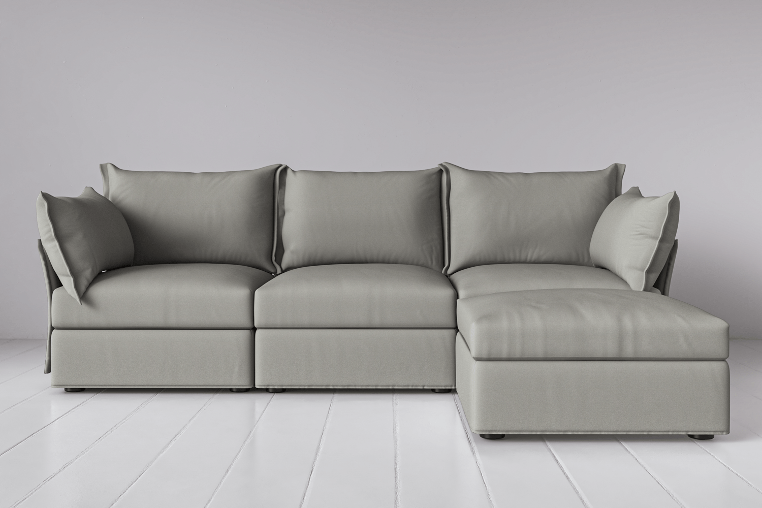 Modèle 06 Canapé 3 places avec méridienne à droite