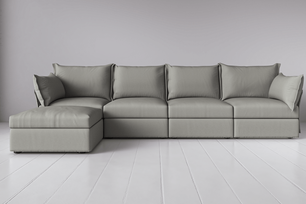 Modèle 06 Canapé 4 places avec méridienne gauche