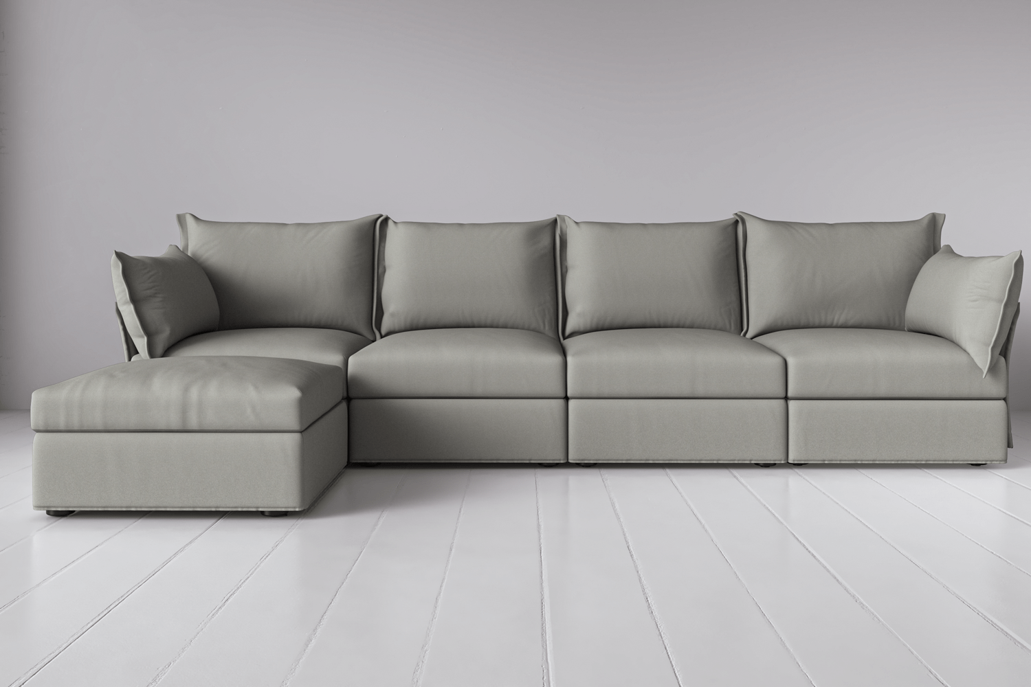 Modèle 06 Canapé 4 places avec méridienne gauche