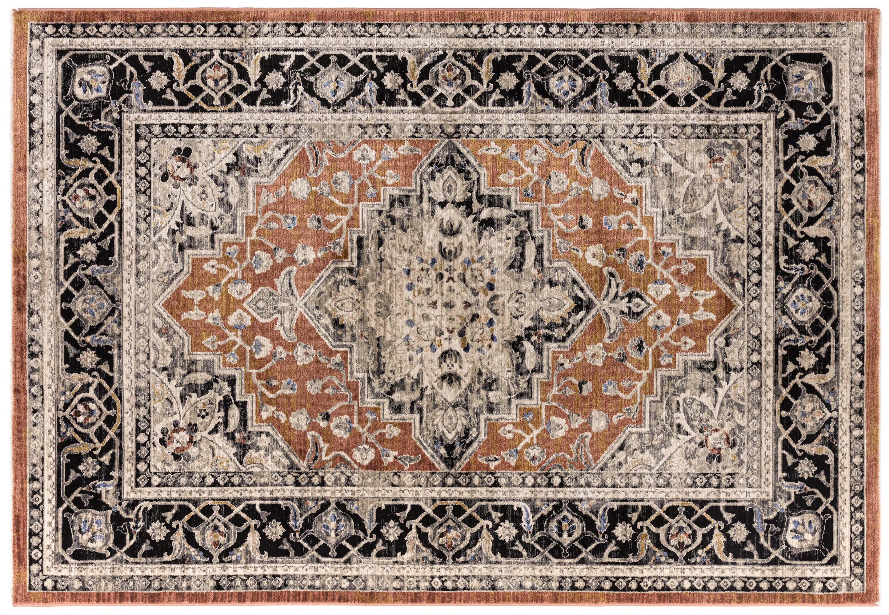 Sovereign Rug Terracotta Medallion