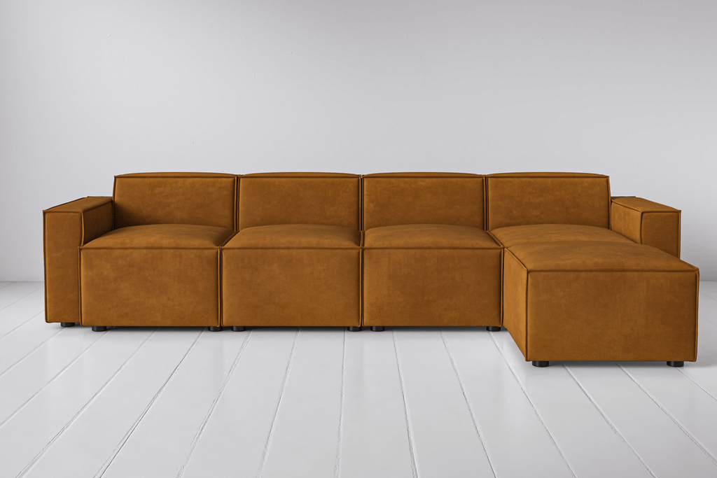 Modèle 03 Canapé 4 places avec méridienne à droite