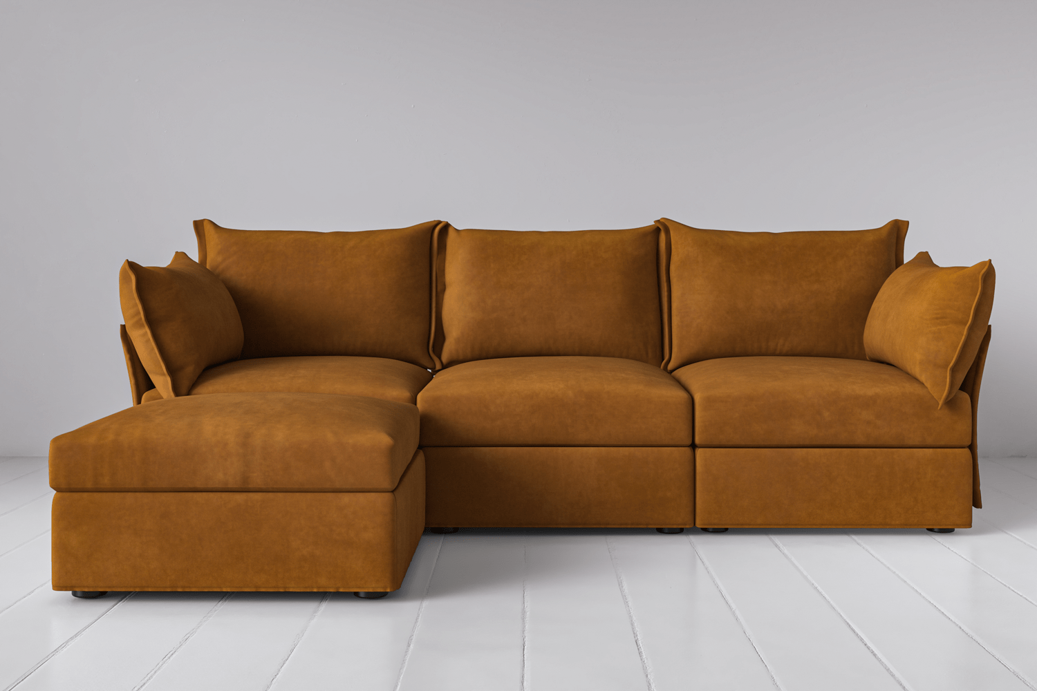 Modèle 06 Canapé 3 places avec méridienne gauche