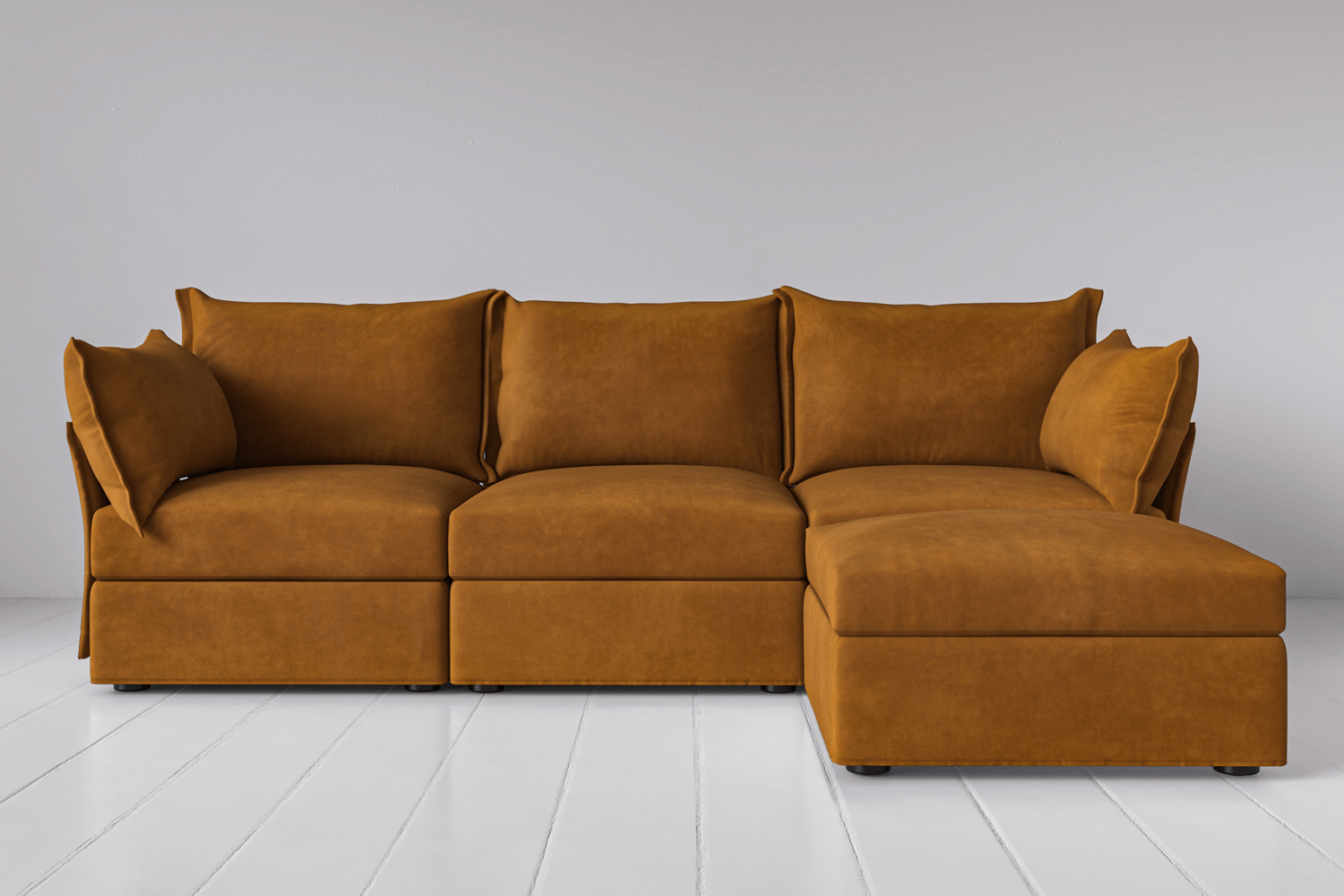 Modèle 06 Canapé 3 places avec méridienne à droite