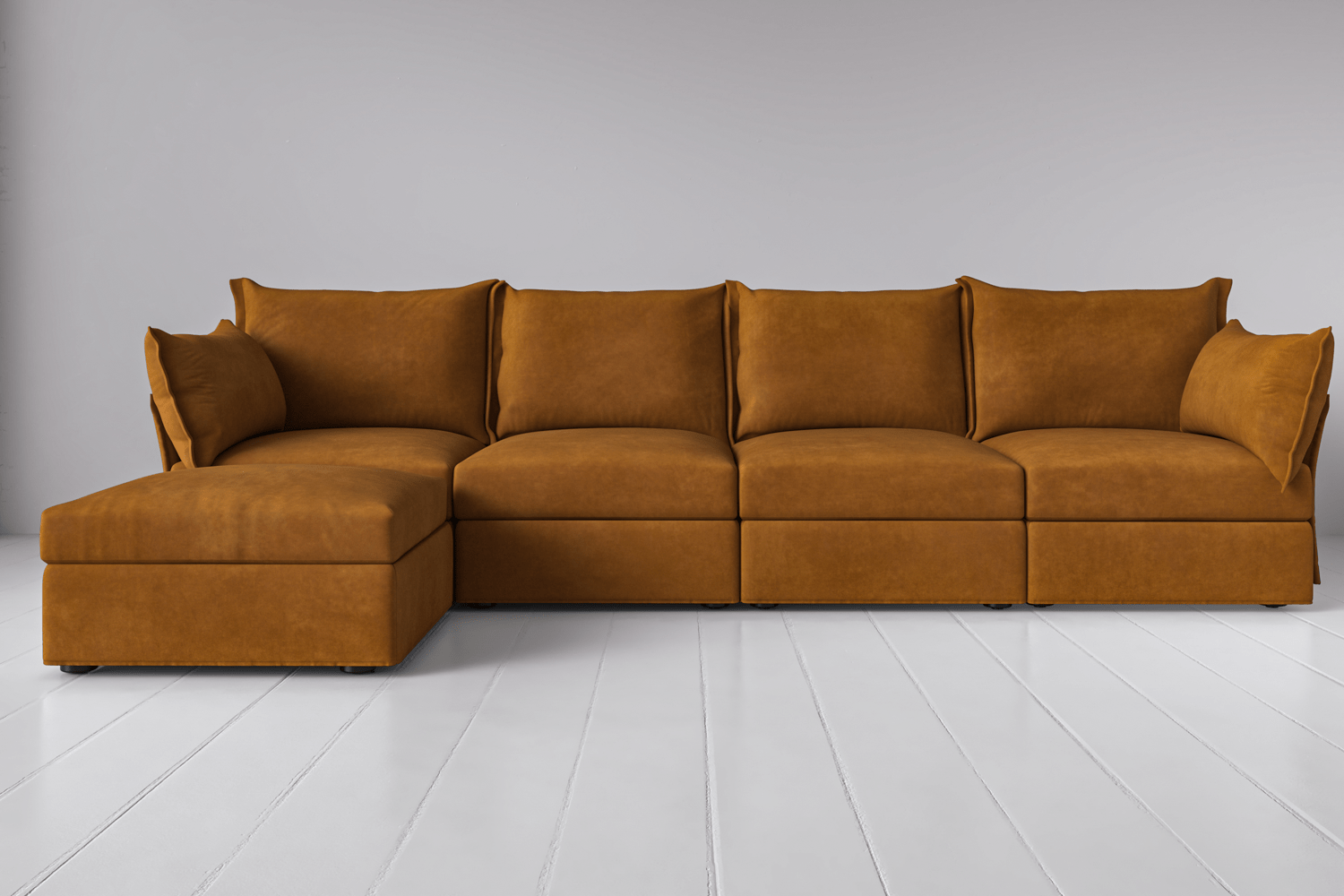 Model 06 4-Seater Left Chaise Sofa