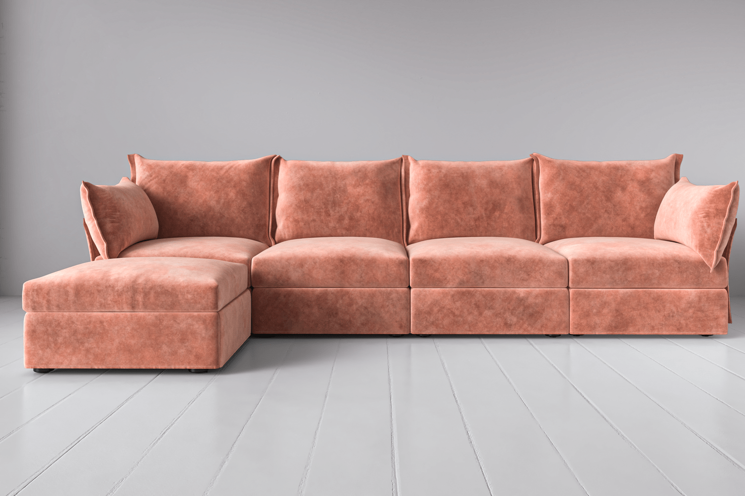 Model 06 4-Seater Left Chaise Sofa